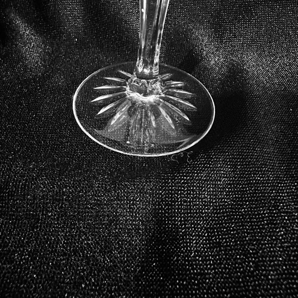 Cristal dArques-Durand Classic Water Goblets Set‎ of 3 Crystal Glass 8 1/8 Inch